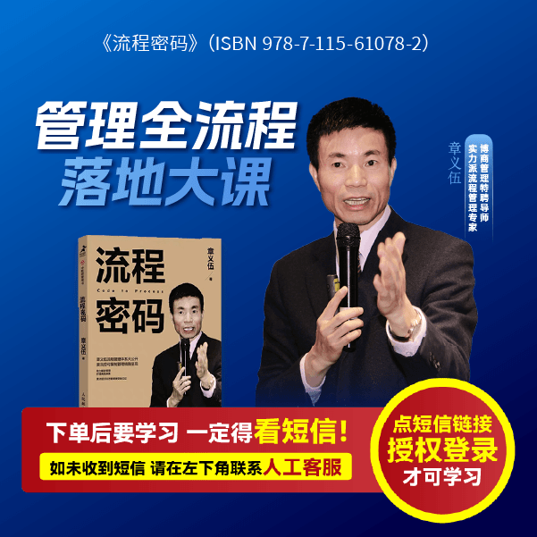 章义伍：企业全流程管理实战大课（视频+书本-注意接收短信-兑换卡）