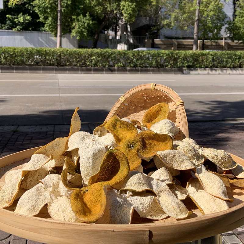 2024新会梅江老树圈枝二红皮大红陈皮