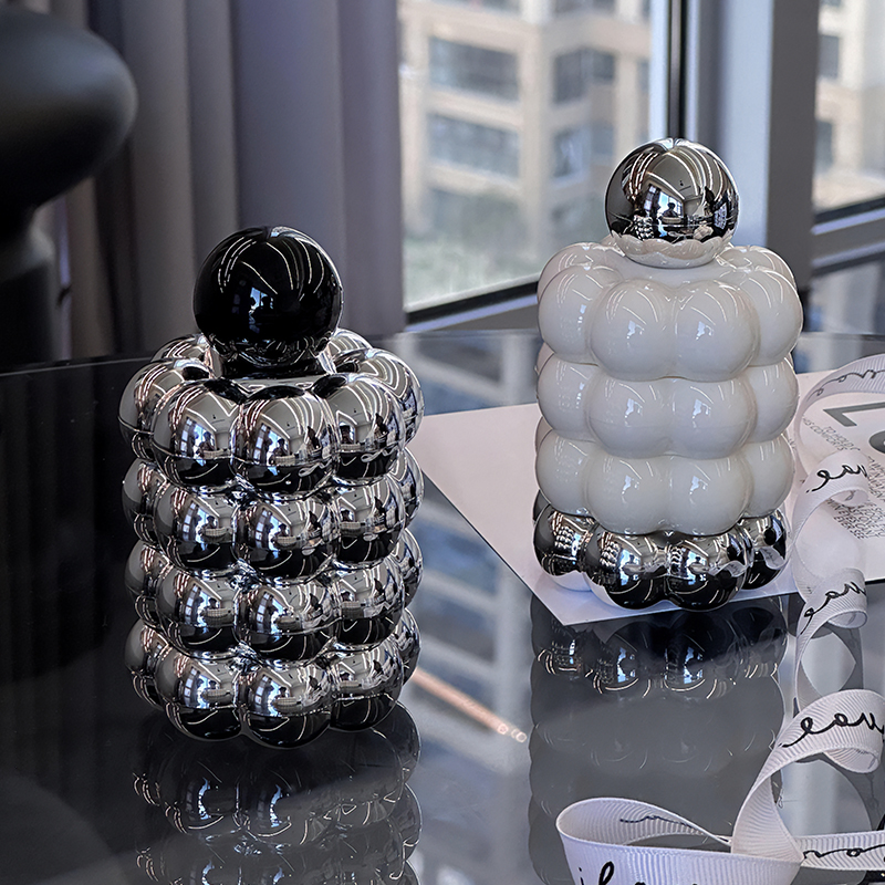 高颜值牙签盒家用客厅创意个性牙签筒轻奢牙线盒棉签盒牙签罐商用