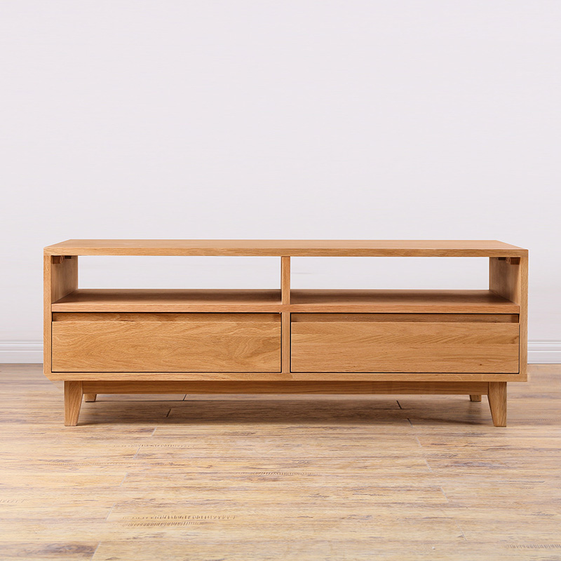 林音全实木茶几小户型客厅家具北欧茶台白橡木现代简约（清仓）