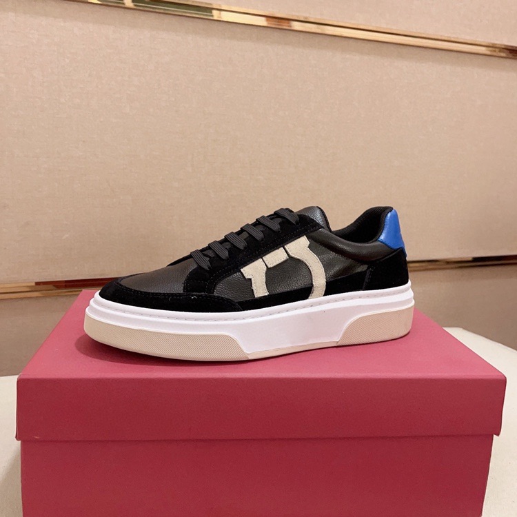 欧洲站新款男鞋潮牌真皮休闲小白鞋欧货高端运动鞋高端轻奢板鞋潮