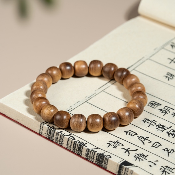 印度正区老山檀香手串虎皮9*10防寒手串