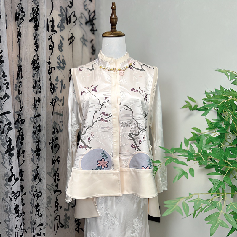 109-199直播间扣号链接时尚百搭气质真丝女装新中式中国风桑蚕丝