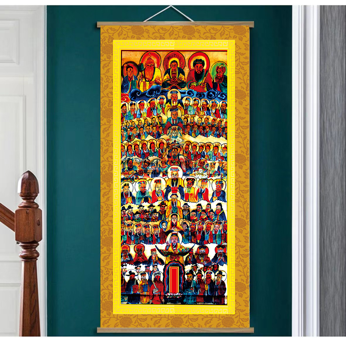 高清款式6十殿装饰画