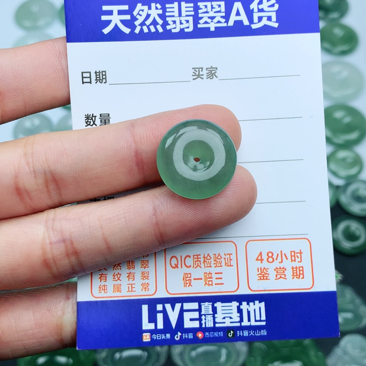 【闪购商品】翡翠颈饰未镶嵌