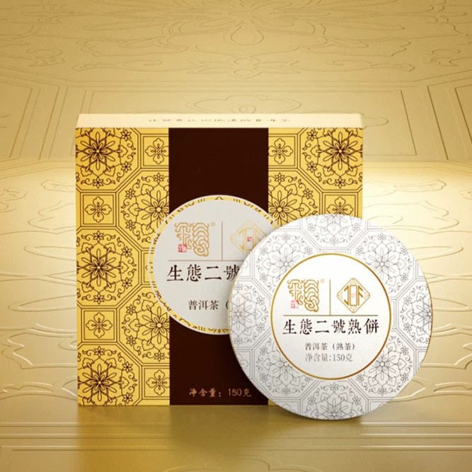 【问茶事】JDF2021生态二号熟茶150g/熟茶