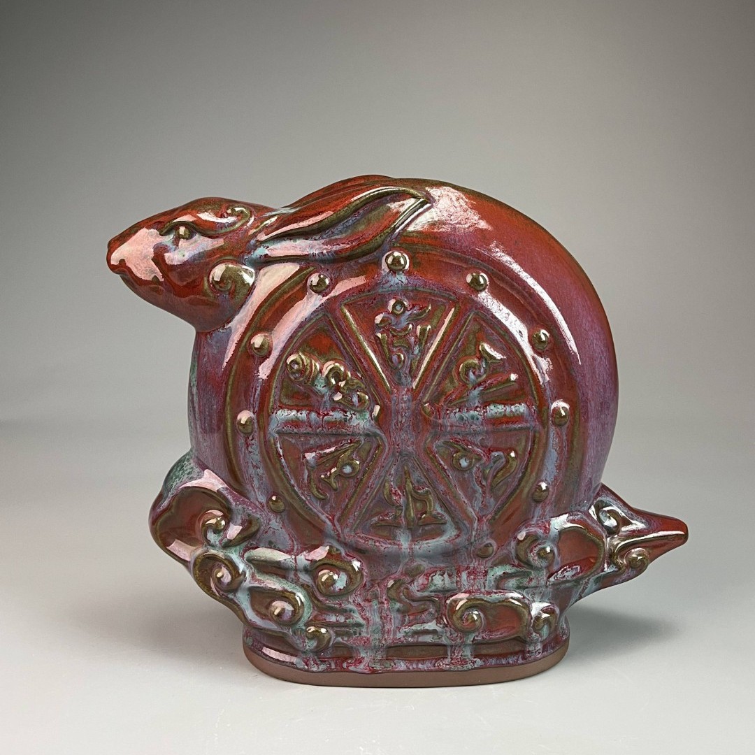 《转运兔》—晋家钧窑