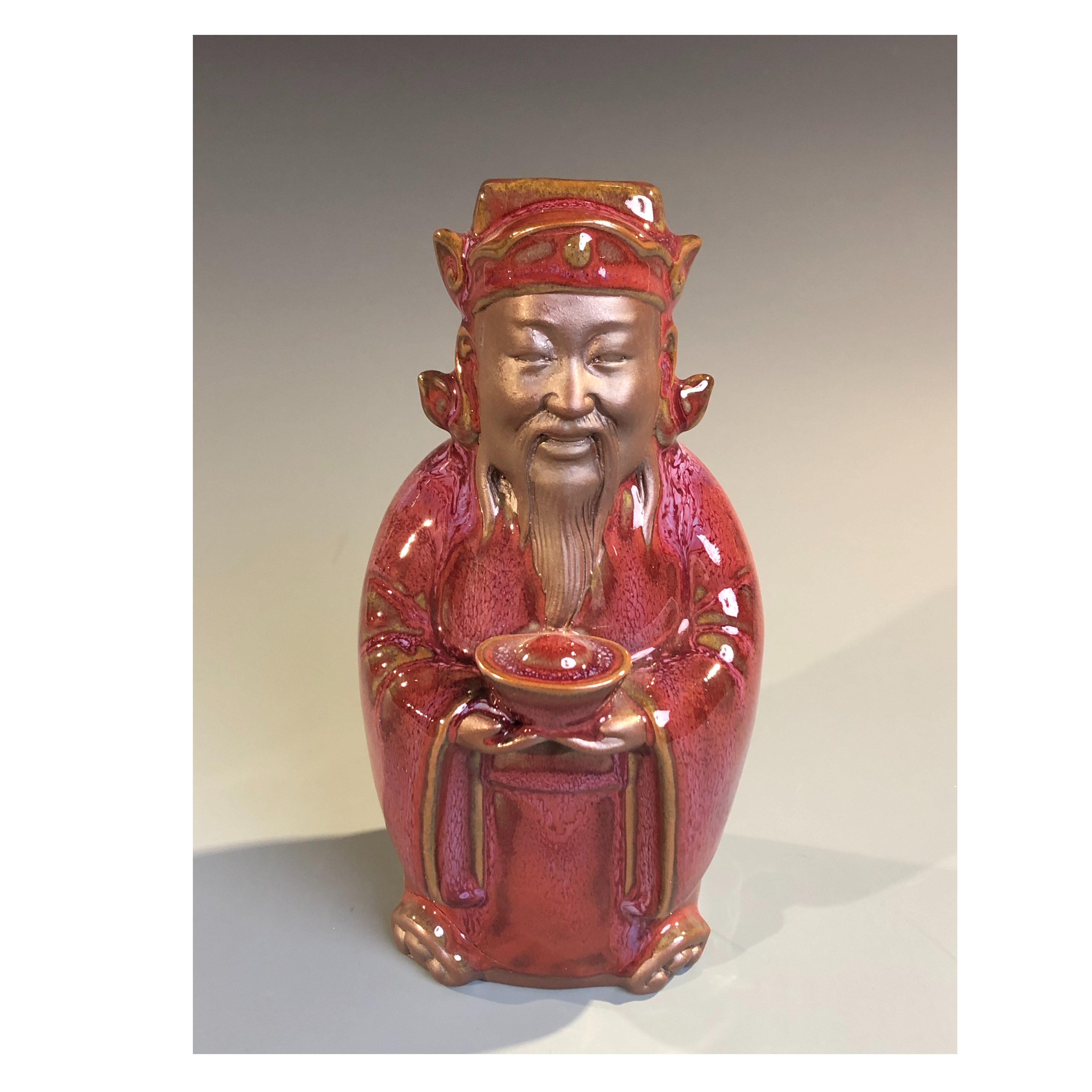 《财神》—晋家钧窑-小号 陶瓷