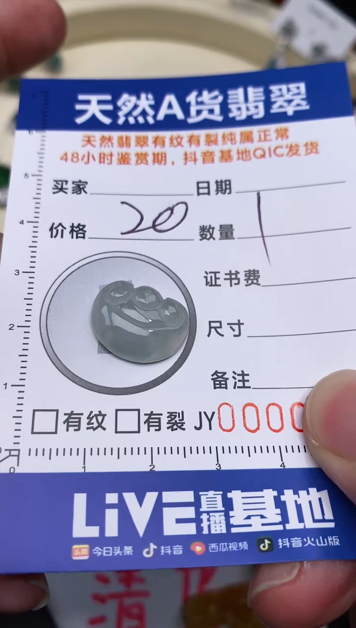 【闪购商品】翡翠颈饰未镶嵌多样性发货发其一