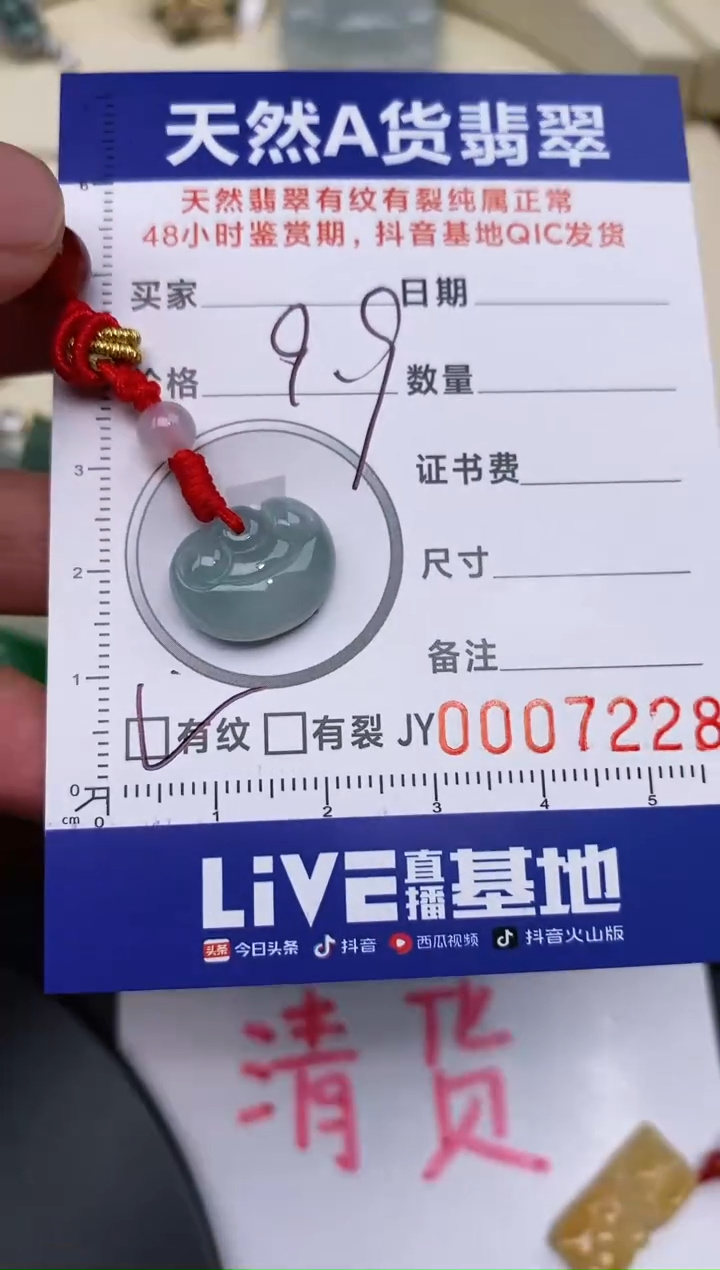 【闪购商品】翡翠颈饰未镶嵌