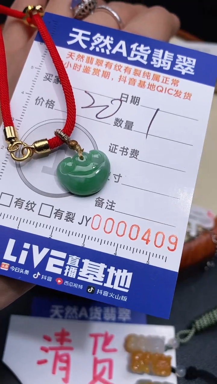 【闪购商品】翡翠颈饰未镶嵌