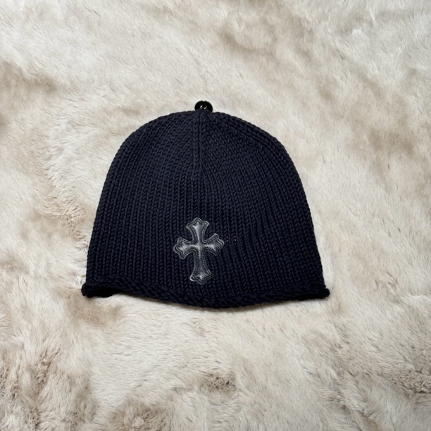 XHCHIC 小众手工马蹄银扣显头小慵懒感冷帽