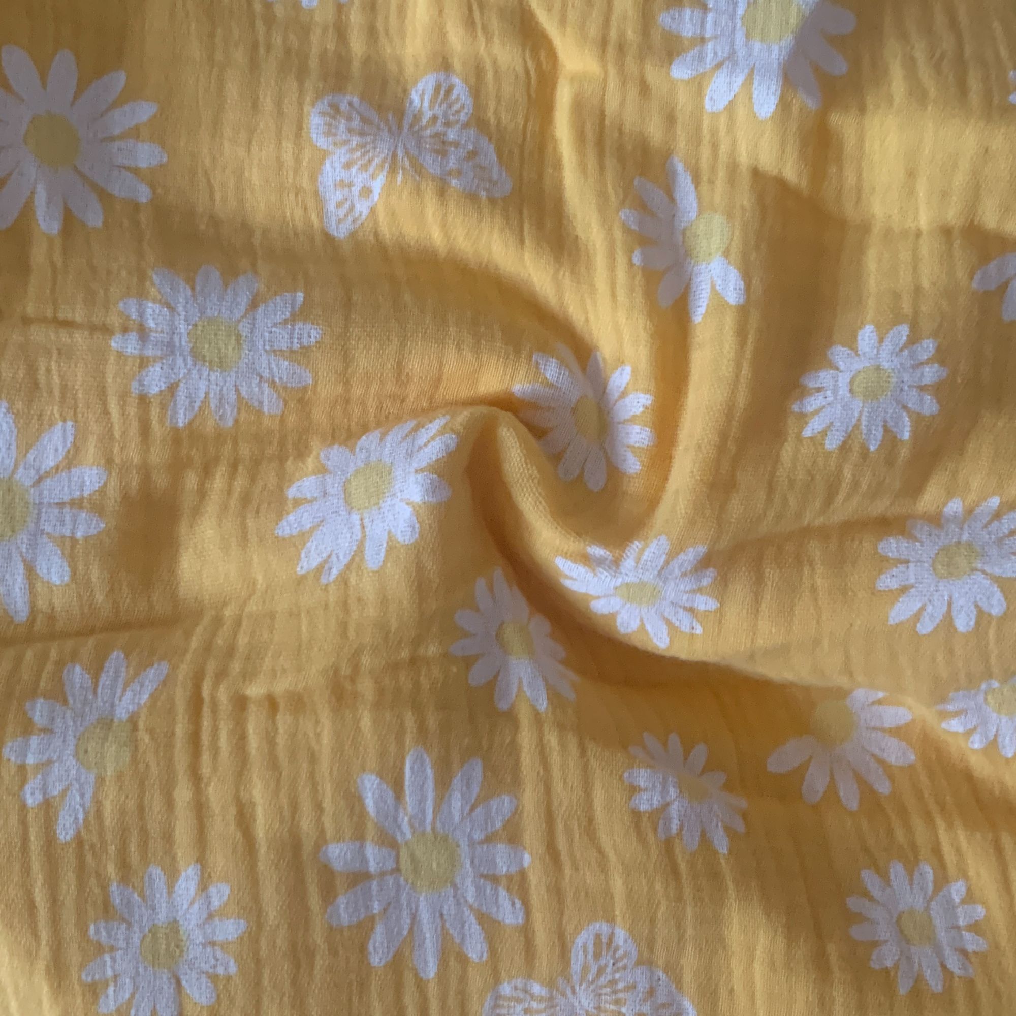 微瑕皱皱纱牛奶棉婴儿棉柔软舒适  1.5幅宽