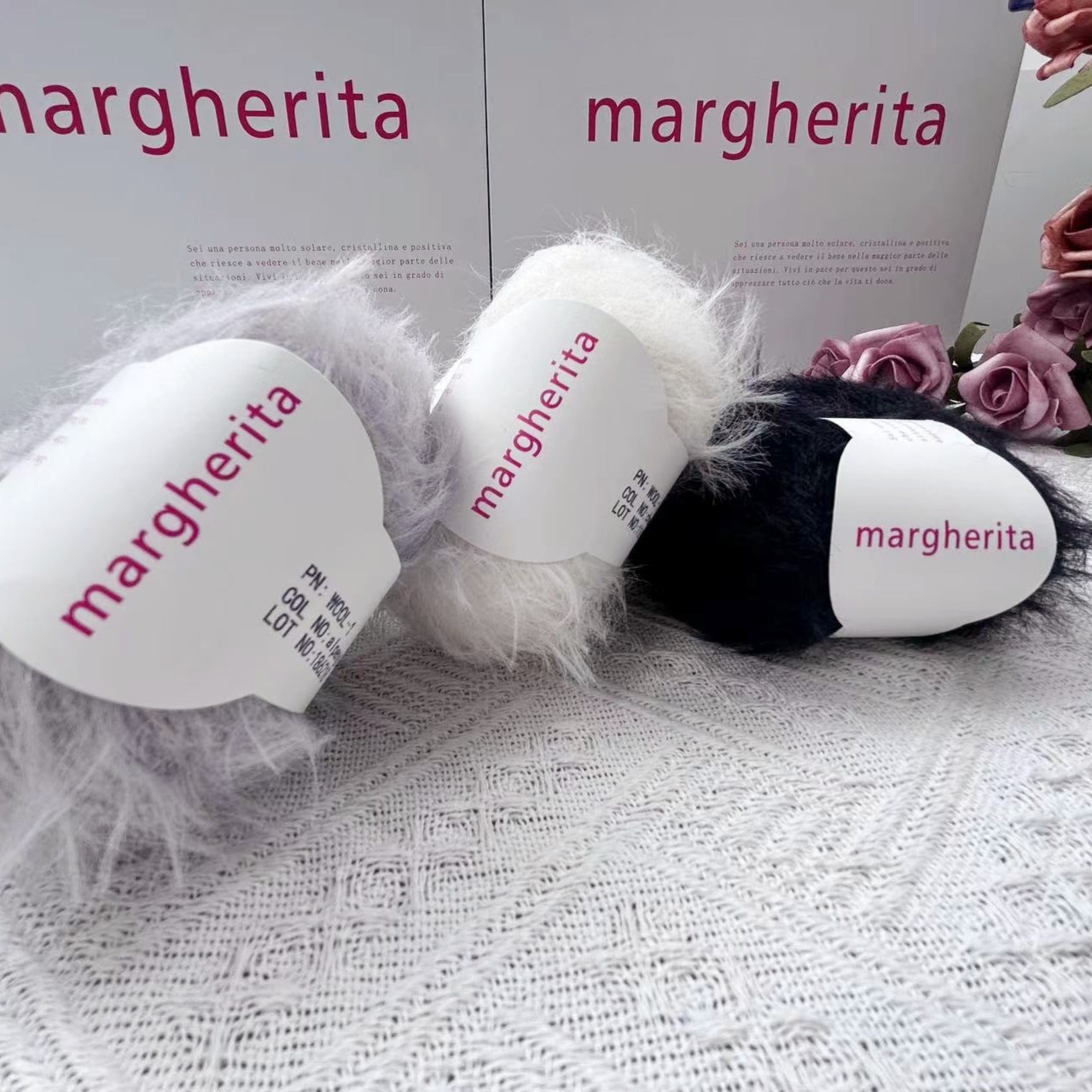 凯澜周三会员日margherita<WOOL-1>意大利特种毛线-DIY针织毛线