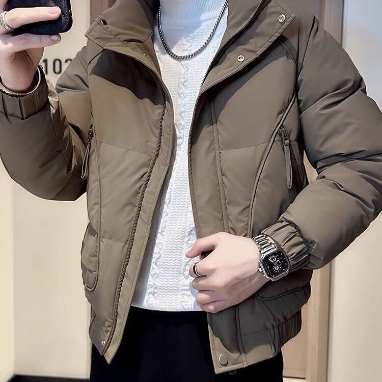 波司澄【年终断码特价】羽绒服冬季加厚羽绒衣外套男潮牌立领男装