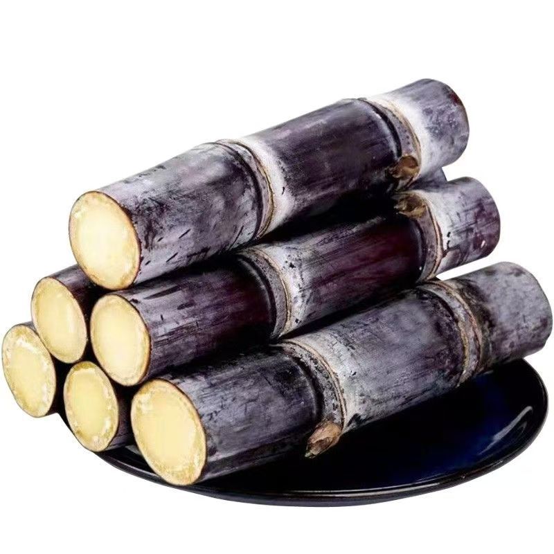 广西黑皮甘蔗新鲜当季水果整箱包邮脆甜多汁应当季甘蔗