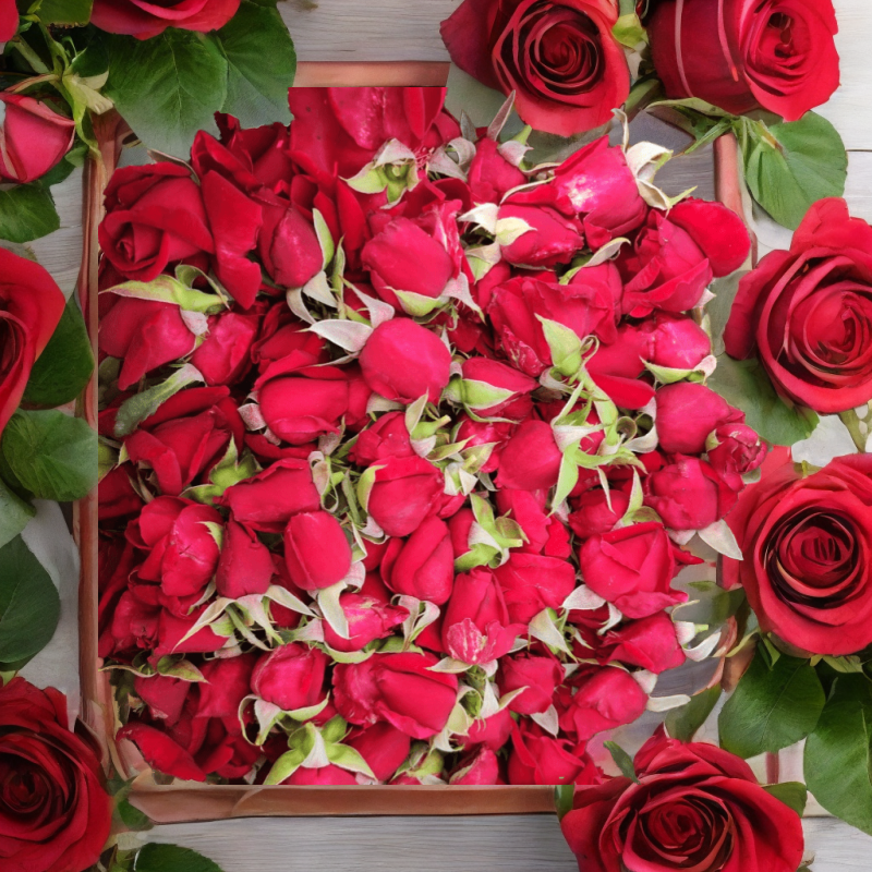 （现摘现发）（春姐姐）新鲜墨红玫瑰可食用玫瑰花云南墨红玫瑰玫瑰醋