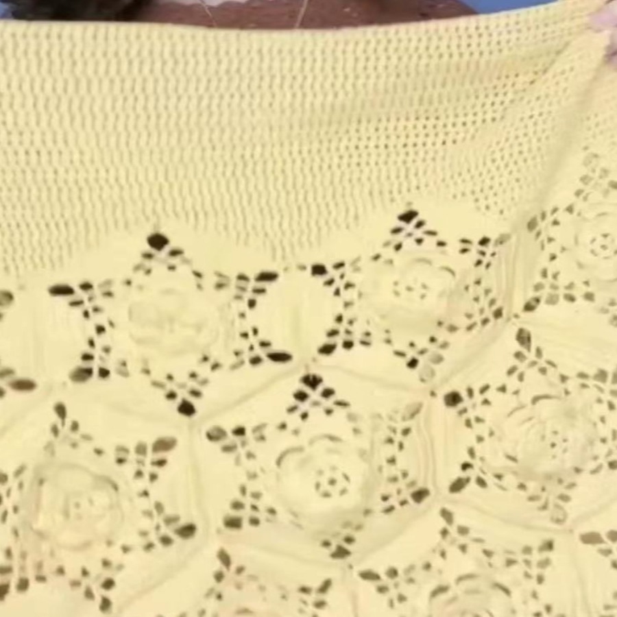 牡丹花衣服钩织方法教程