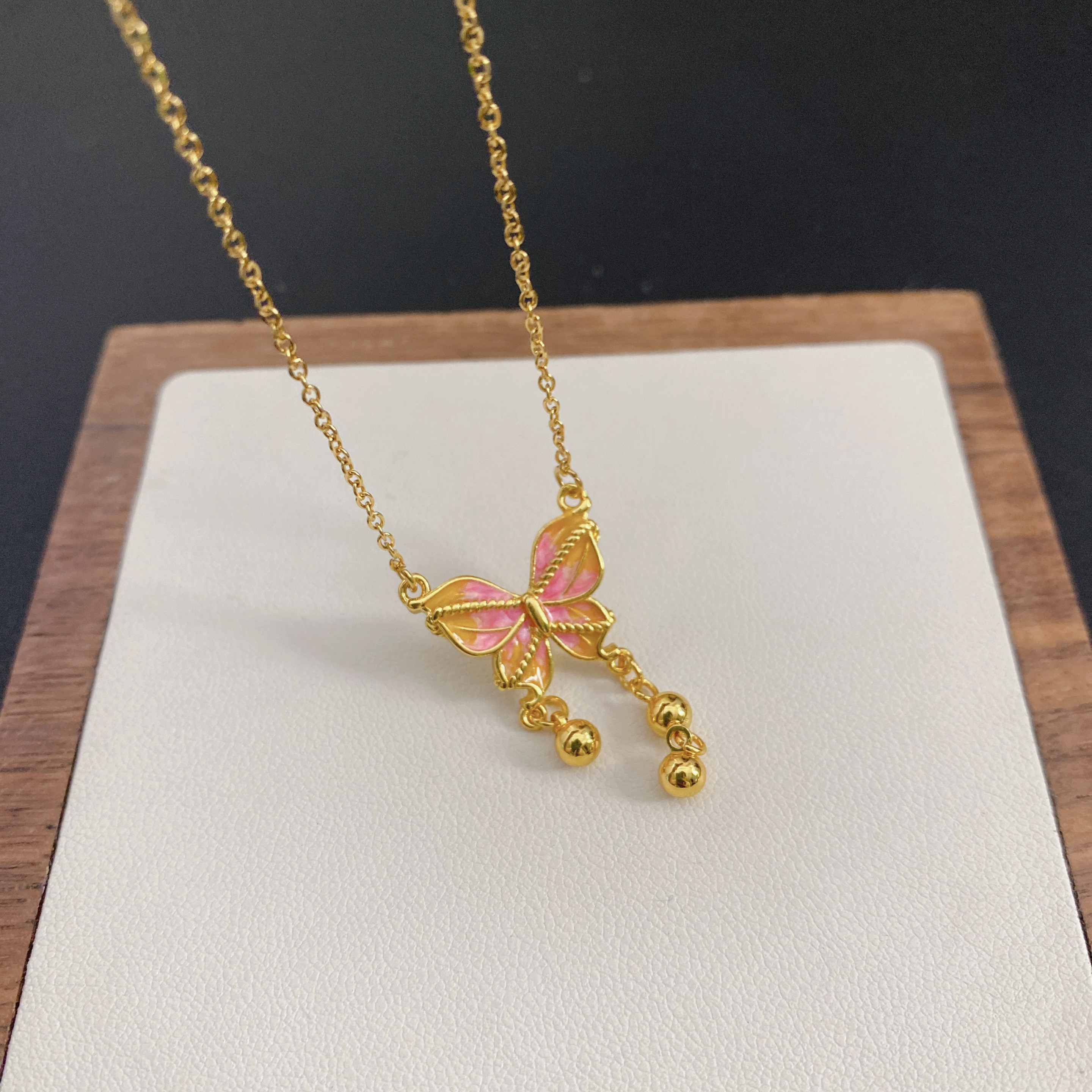 铜合金项链 D360   气质轻奢百搭时尚仙女小众精致甜美项链