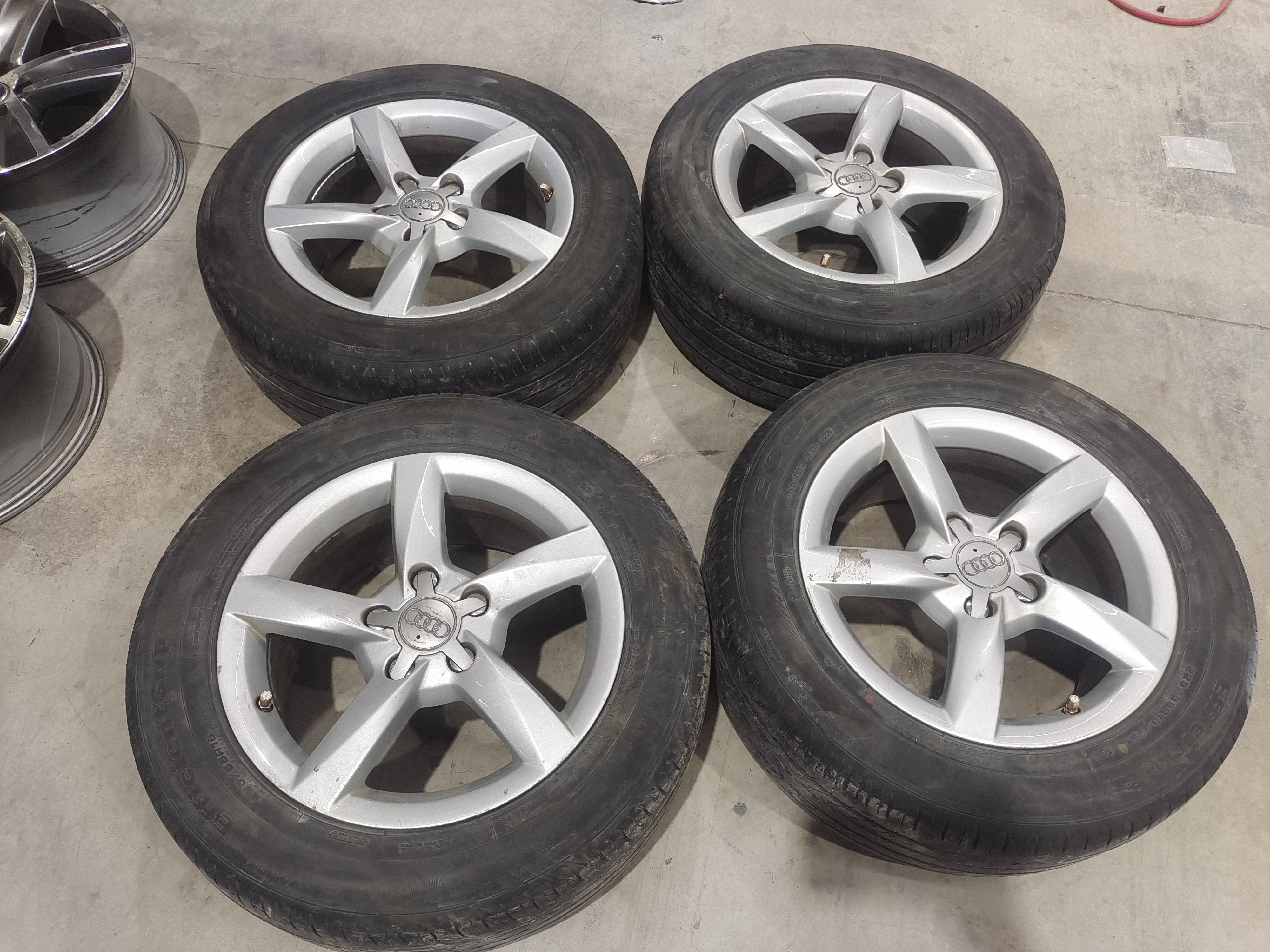 大众奥迪原厂轮毂五款    