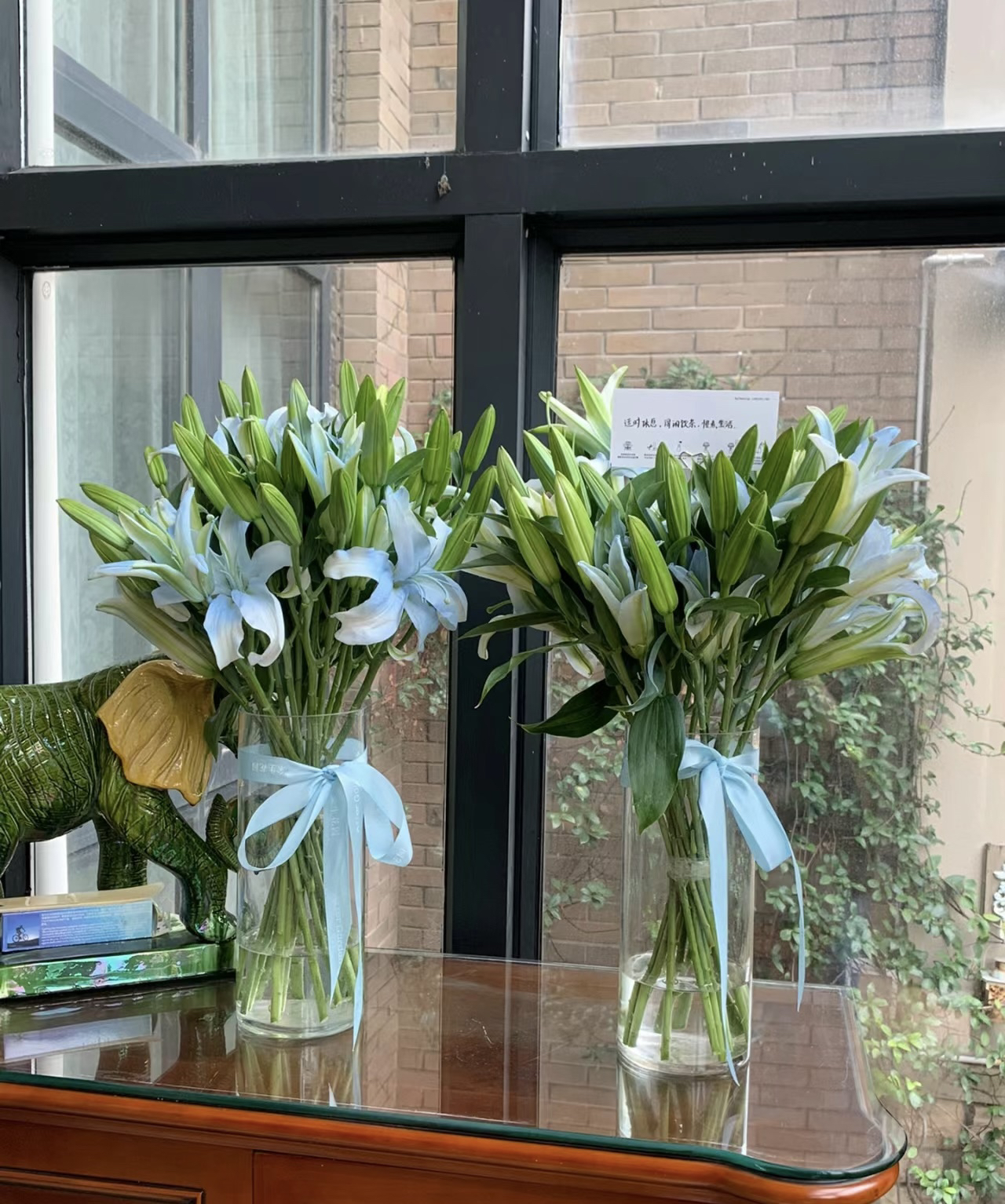 五支百合颜色任意选（家居花）