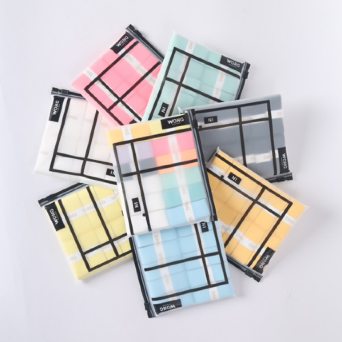 WONG新款手胶「润润胶 」一包12条 加量 专业湿润黏型羽毛球手胶 