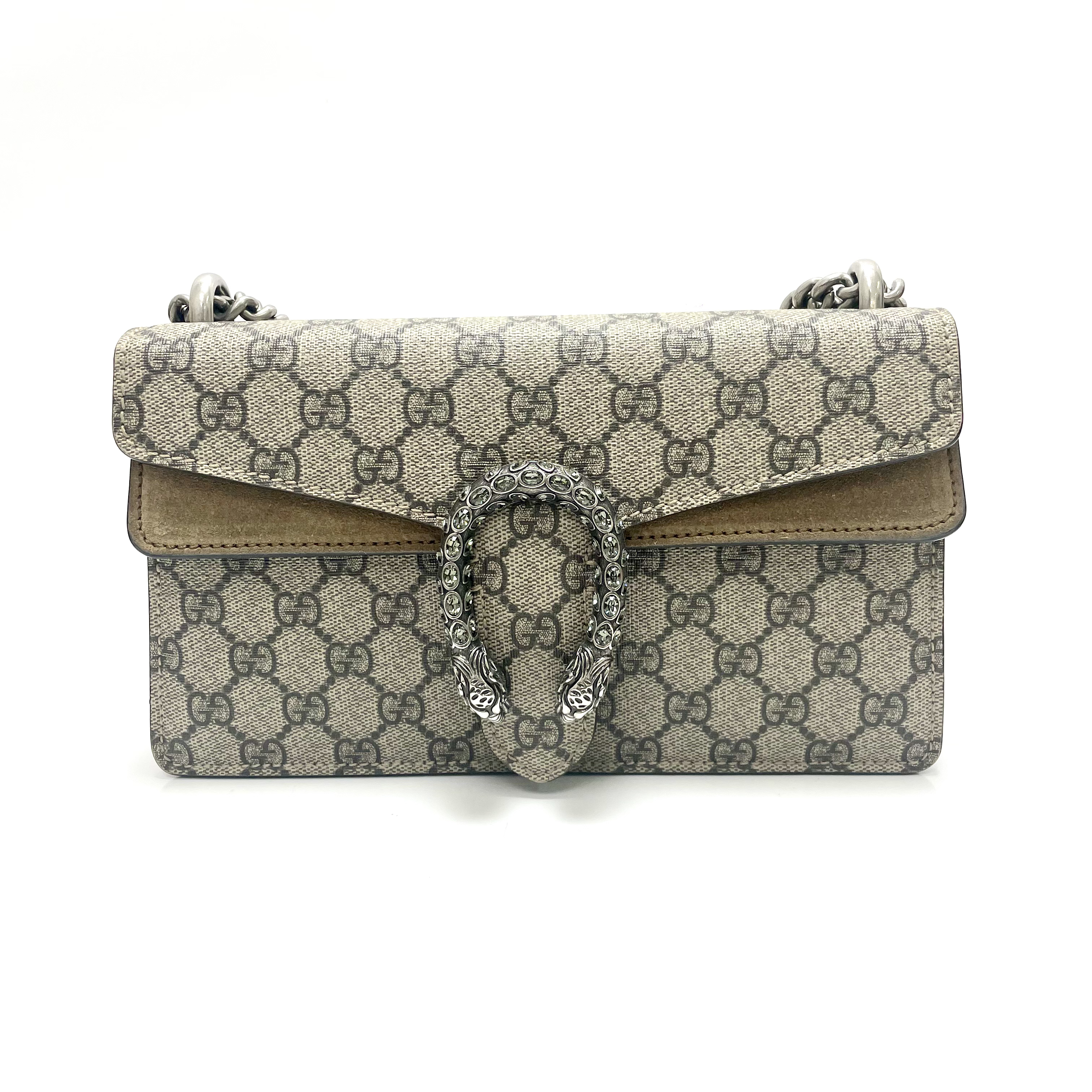 99新 GUCCI/古驰 大迈/酒神mini驼色/98新/