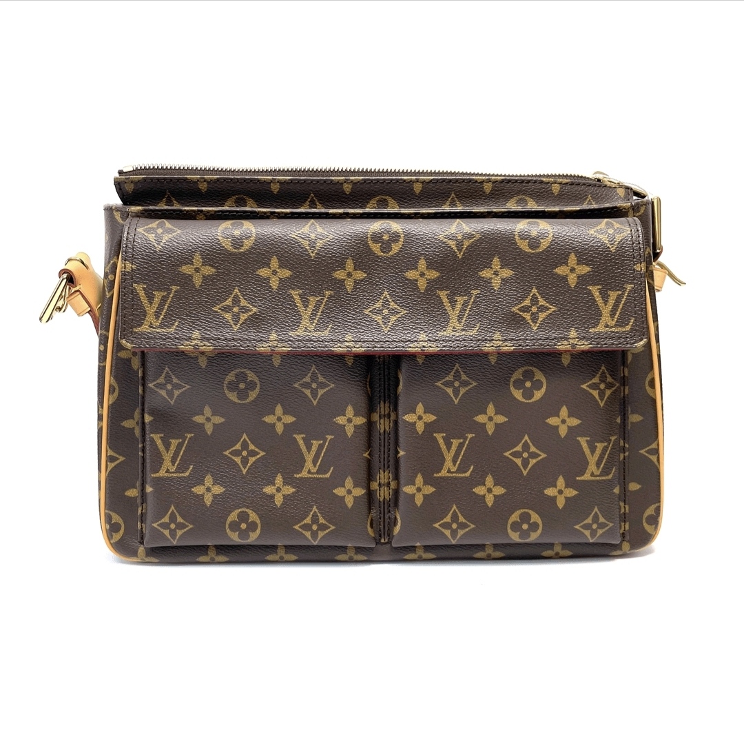 99新 LouisVuitton/路易威登 大迈/LV 骆驼中号/98新/69319748