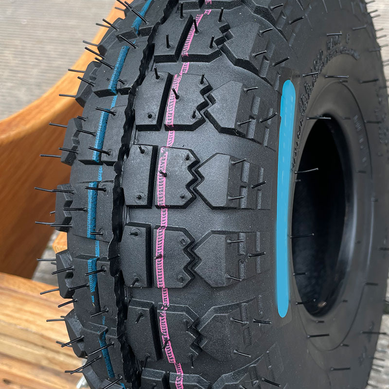 4.10/3.50-4寸轮胎410/350一4电动车内外手推车外胎4.00寸