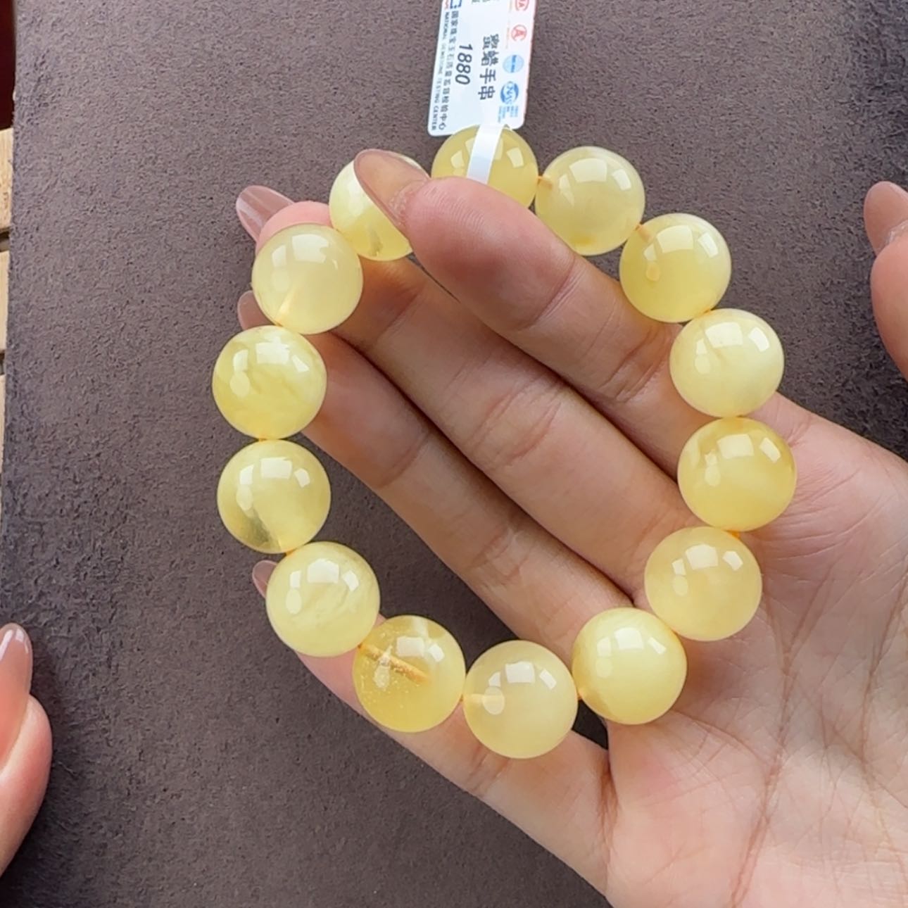 【闪购商品】蜜蜡手链未镶嵌