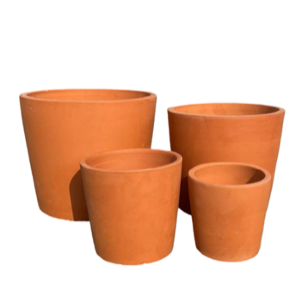 花盆红陶花盆国际盆套盆红泥盆罗马田园简约风格百搭盆吸水透气