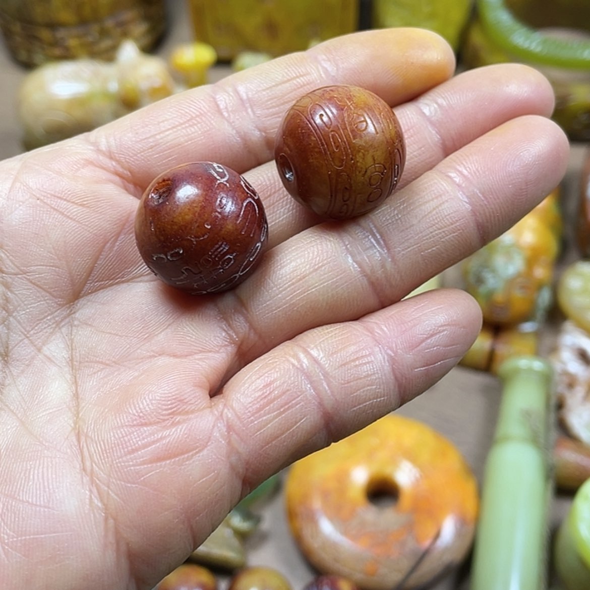 【闪购商品】和田玉（糖玉）颈饰未镶嵌
