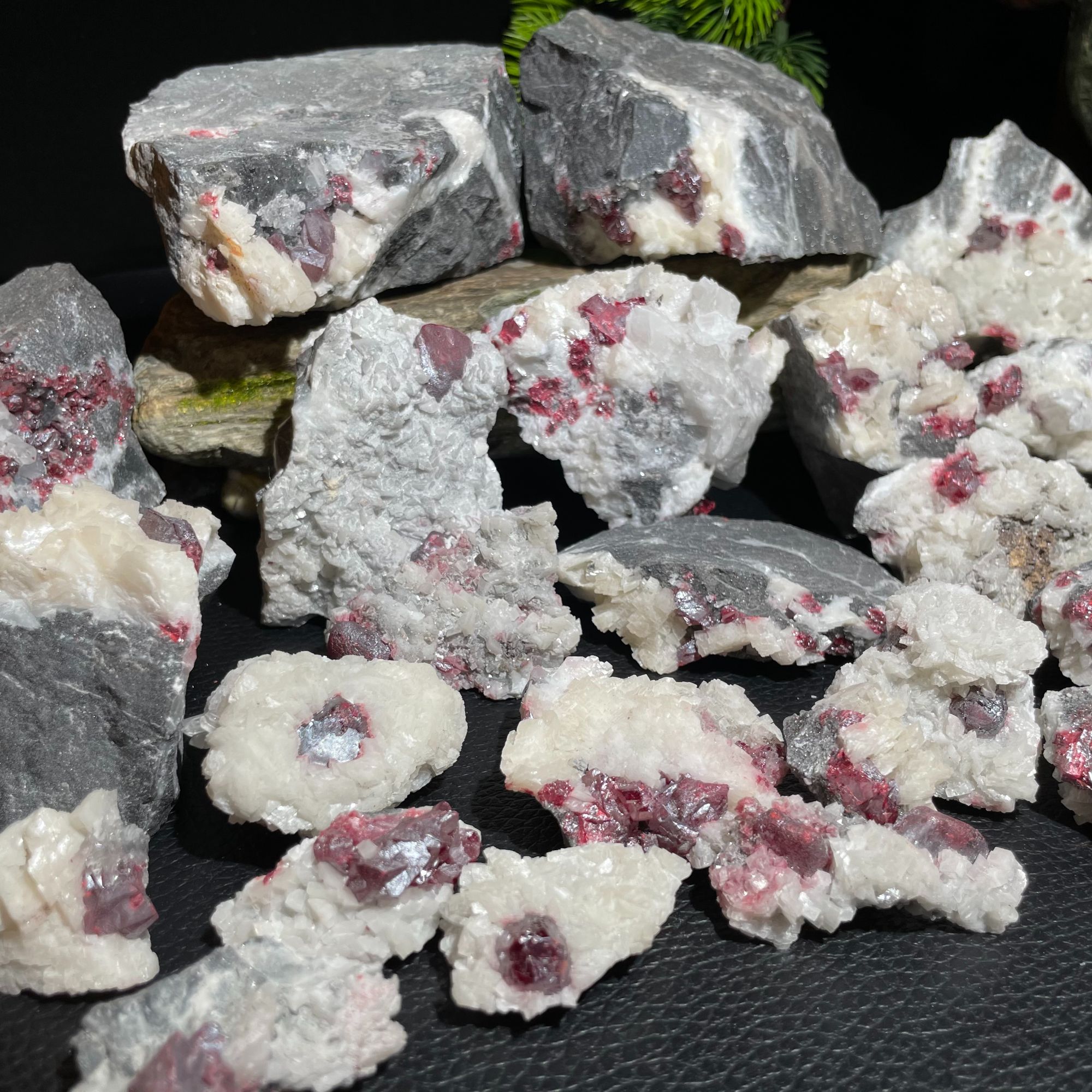 天然辰砂天然原石吊坠手链一物一拍