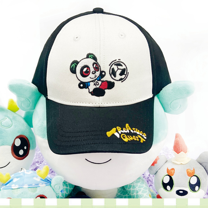 【大中华周边】黑白棒球帽精致可爱卡通