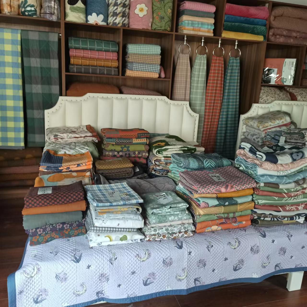 全场清仓　多款纱布浴巾纱布盖毯四件套枕巾床上用品---3