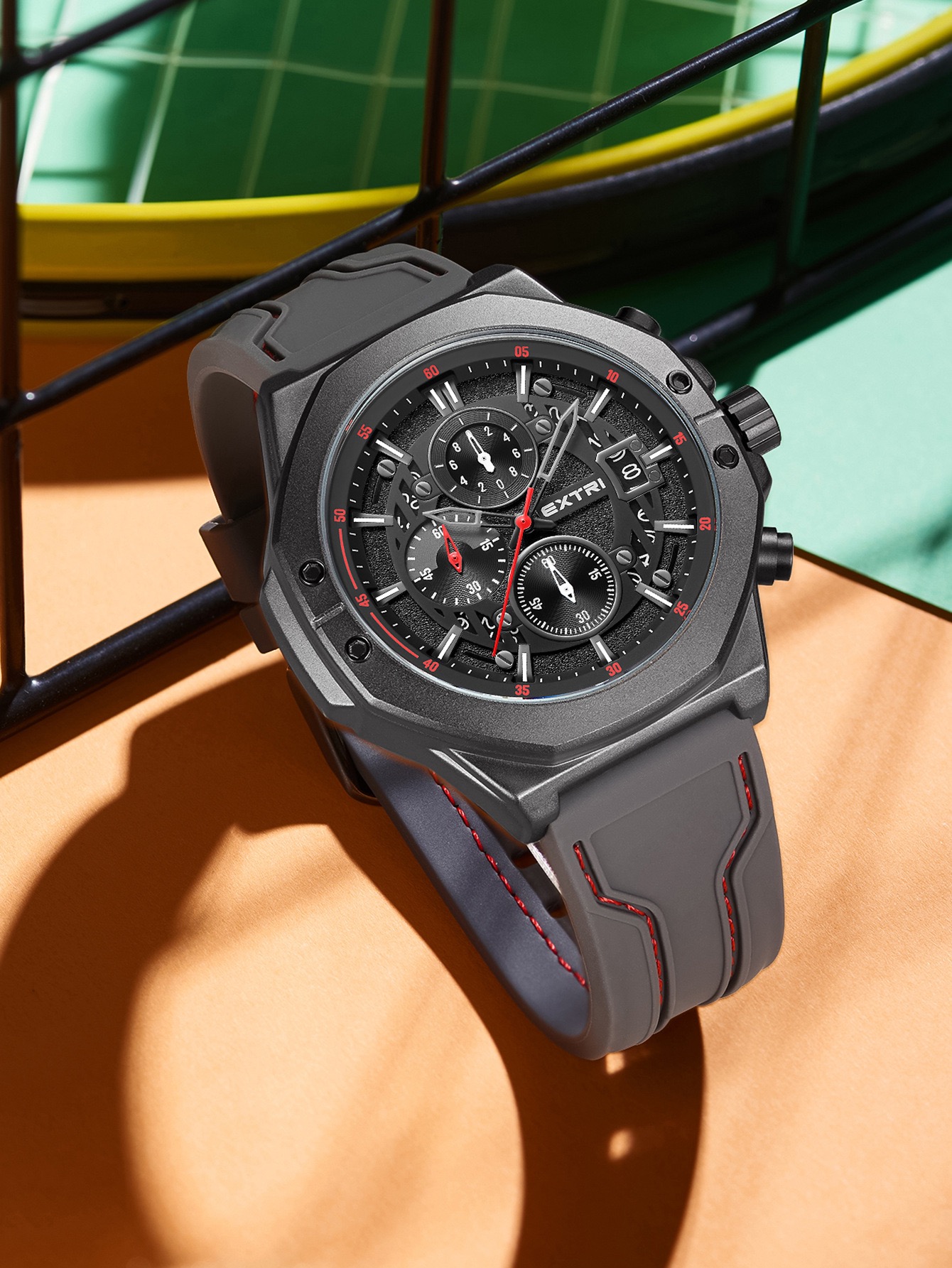 男士手表男款高档防水多功能时尚潮流女表炫酷黑科技帅气霸气腕表