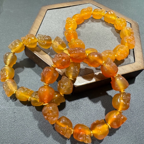 手工设计精工阿呆多宝手串多样性发货发一条