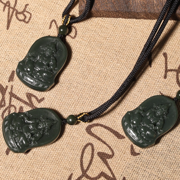 壹加师姐｜手工设计款黄老头塔青吊坠多样性发一个0420F