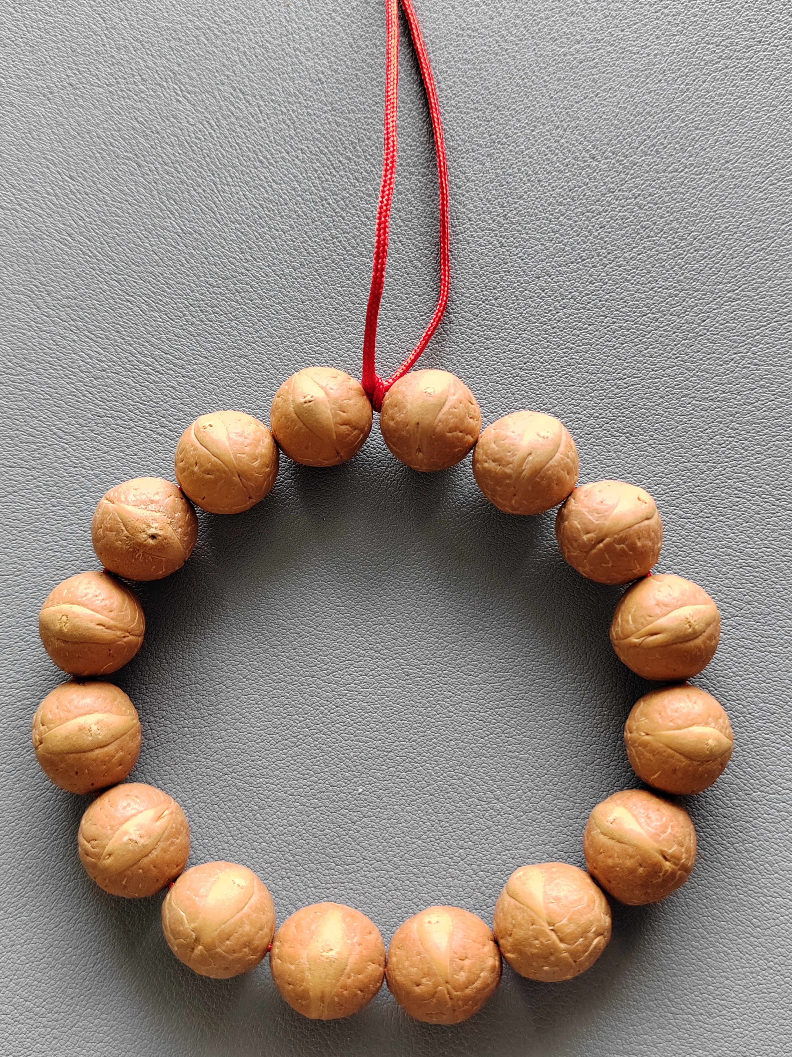 【WF1402】14毫米尼泊尔精品凤眼菩提手持16颗