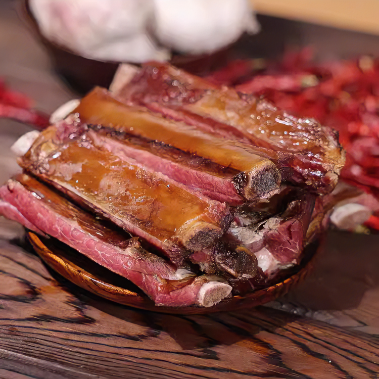 腊排骨重庆特产正宗特色腊味自制柏树烟熏腌制猪直排肋排