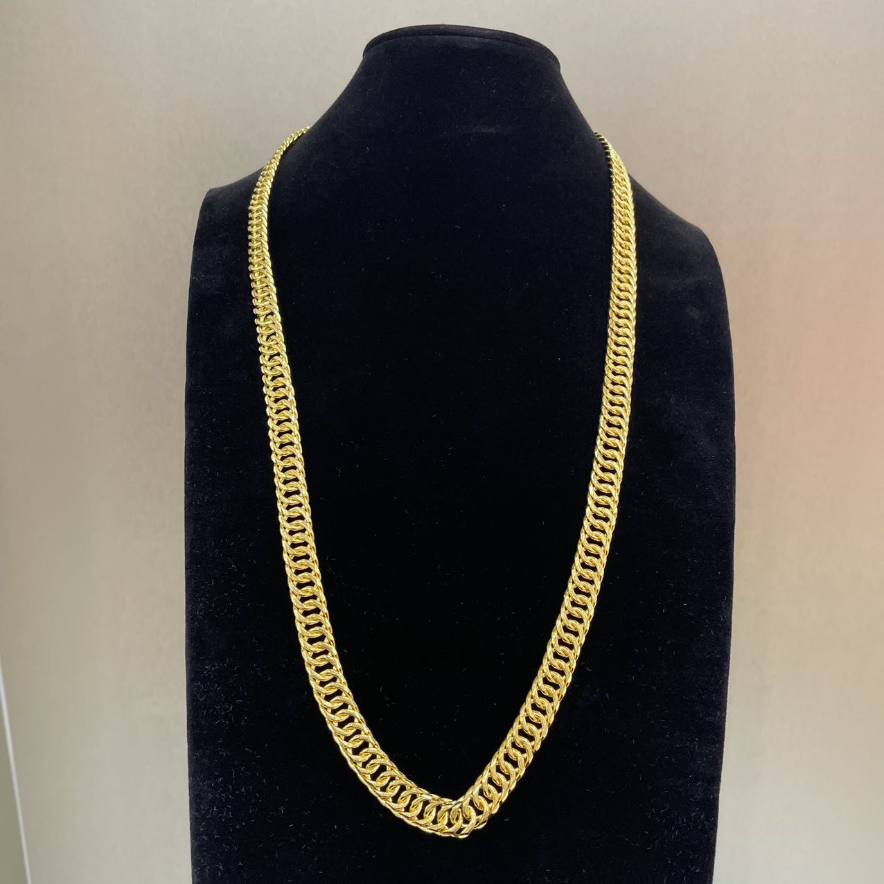 链子足银 车花马鞭项链  足银999.9 