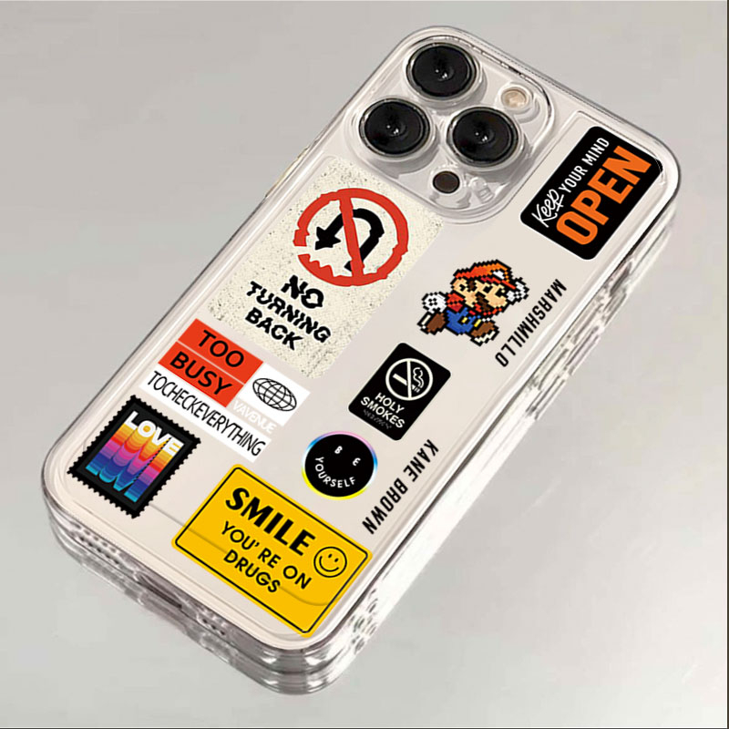 超级玛丽适用苹果华为oppo小米vivo全包iPhone12/13/14/15手机壳