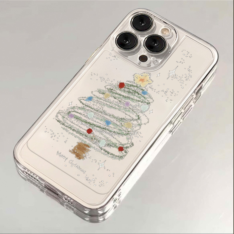 圣诞树适用于苹果华为oppo小米vivo全包iPhone12/13/14/15手机壳