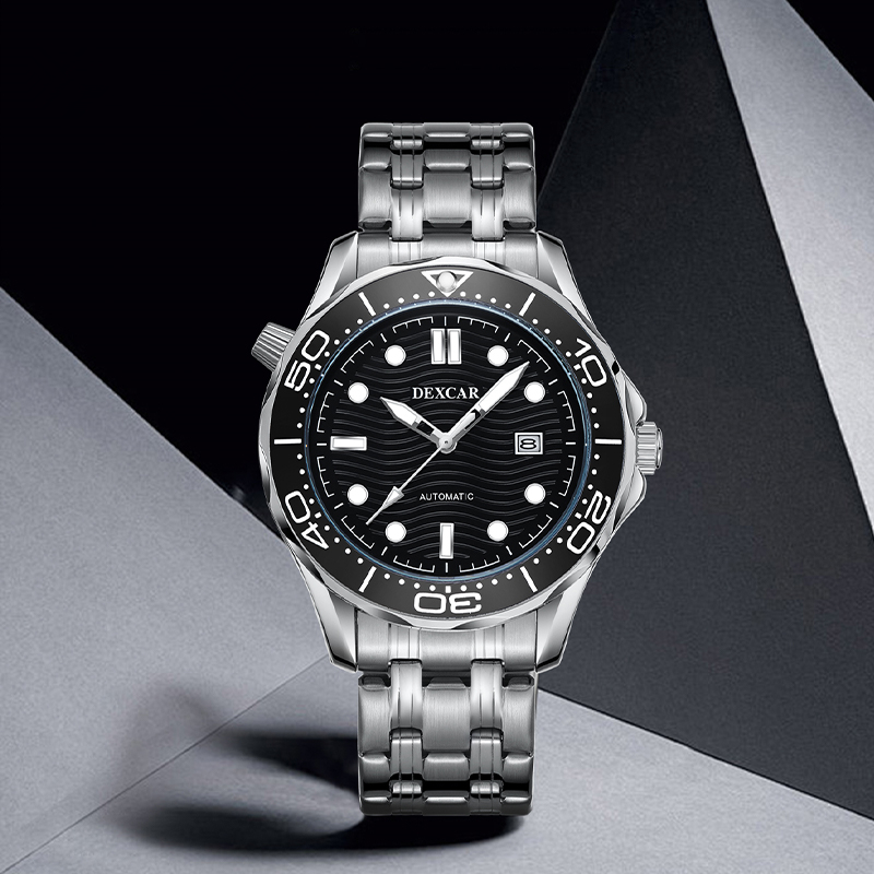 男士日历款全自动机芯手表男腕表