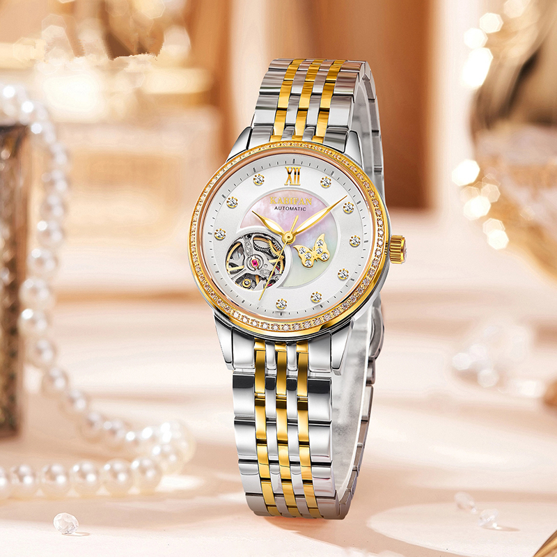 轻奢女士机械表女士腕表皓月款（巧巧）