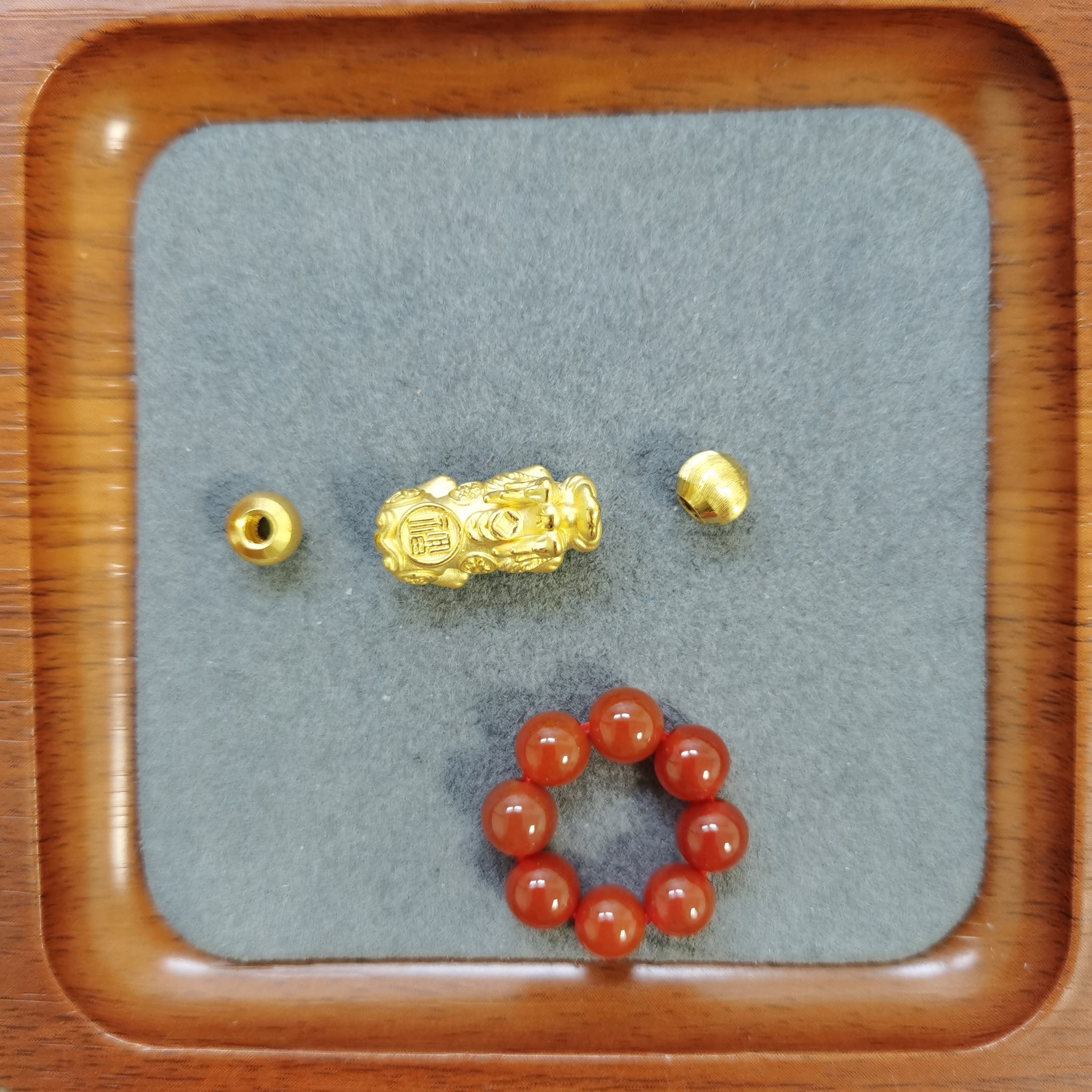 足金玛瑙首饰1.52