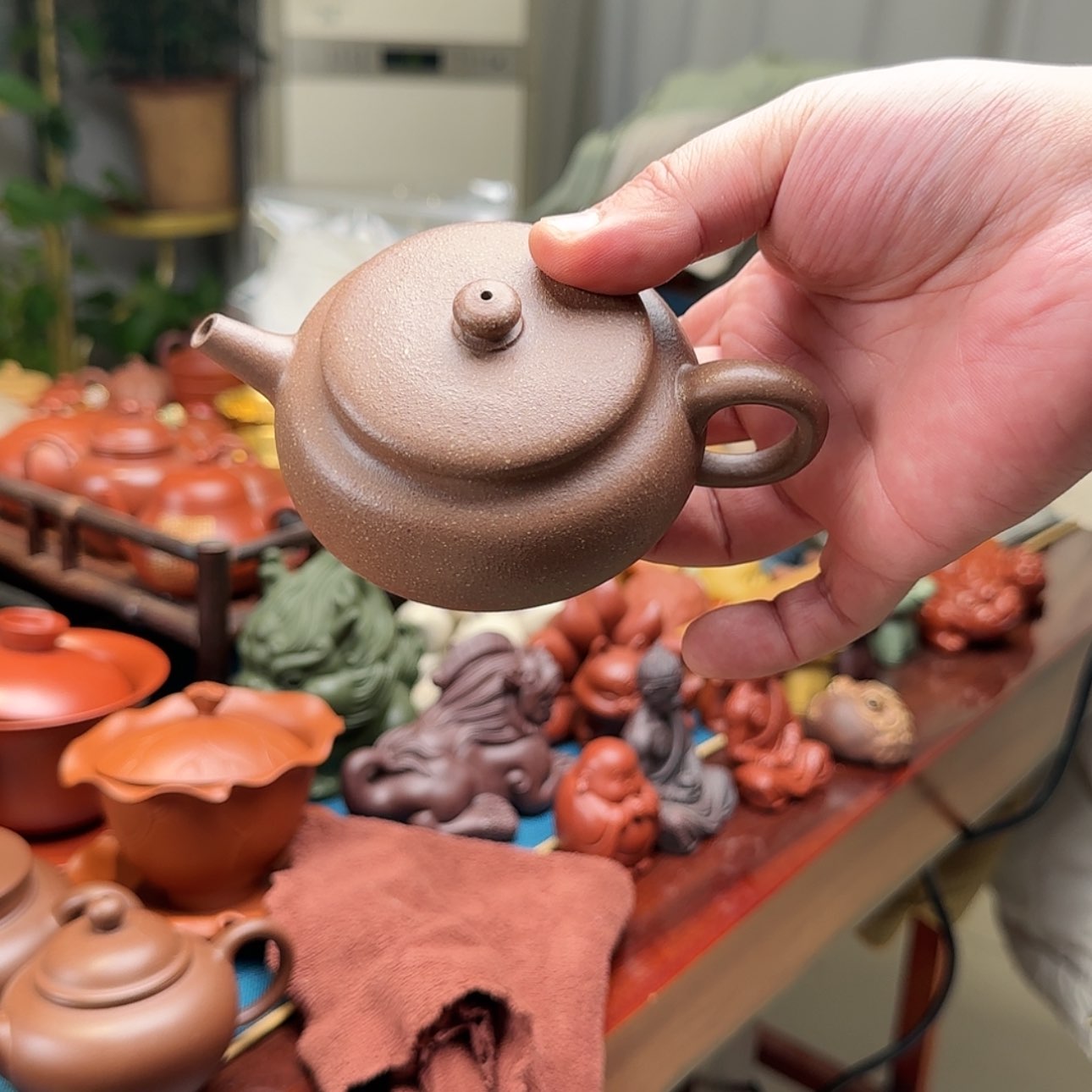 【闪购商品】紫砂茶壶1****虎