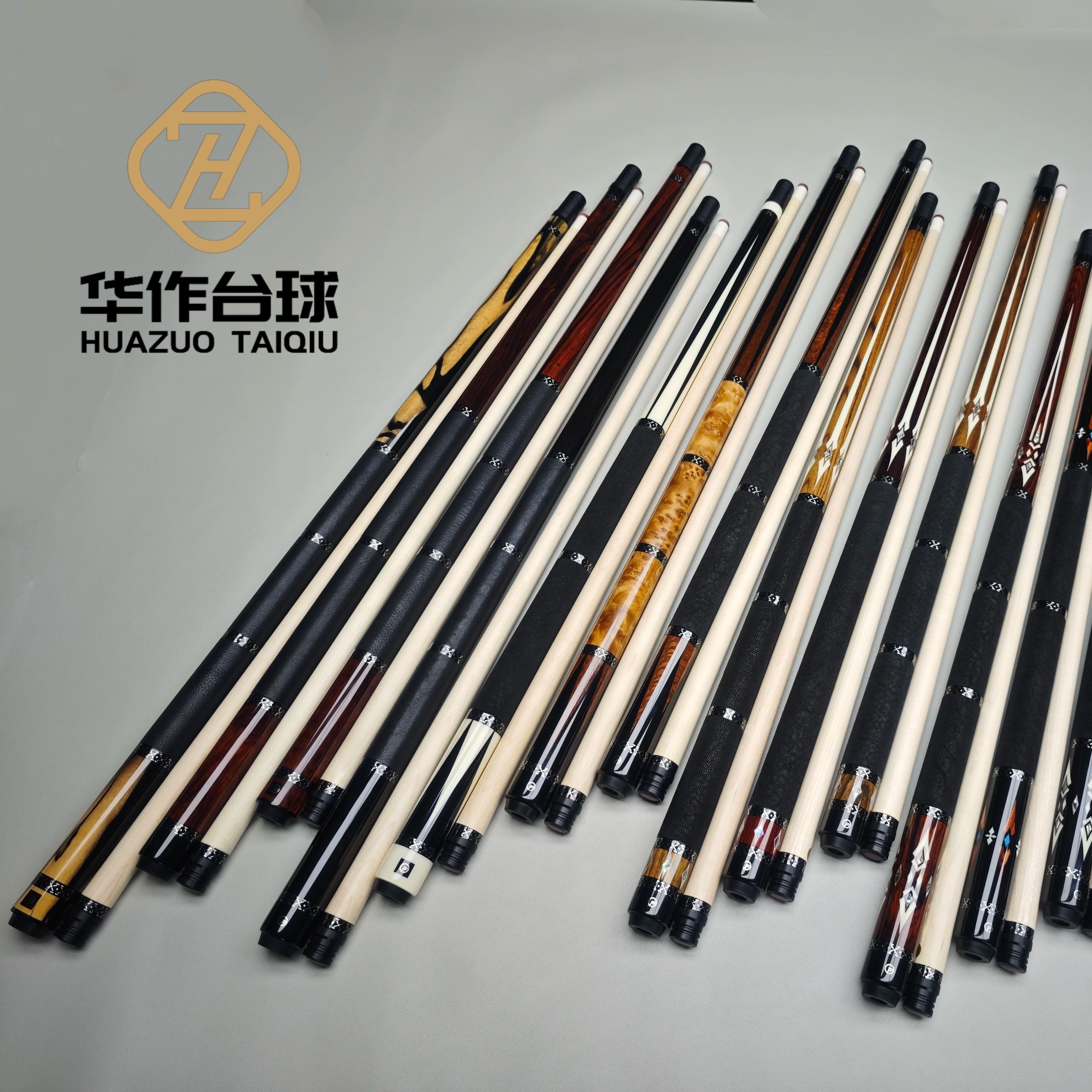 FG福杆手工杆九球杆三段式握把素面FG01FG02FG03FG04一帆风顺