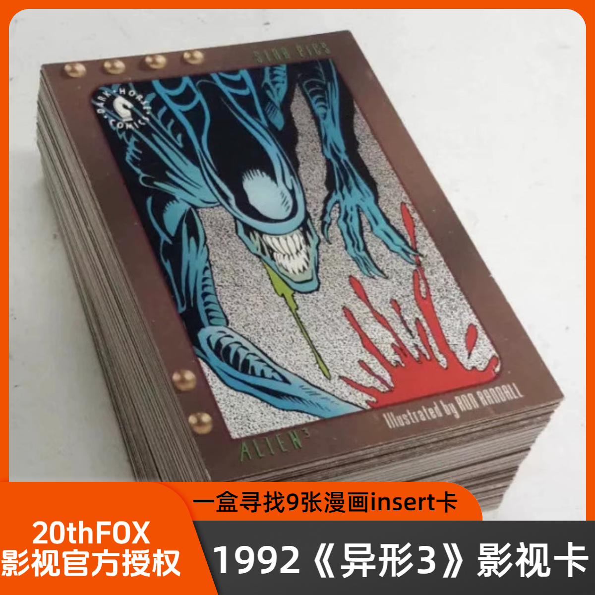 【新】1992《异形Alien 3》经典影视卡盒，inkworks发行，中古易齐