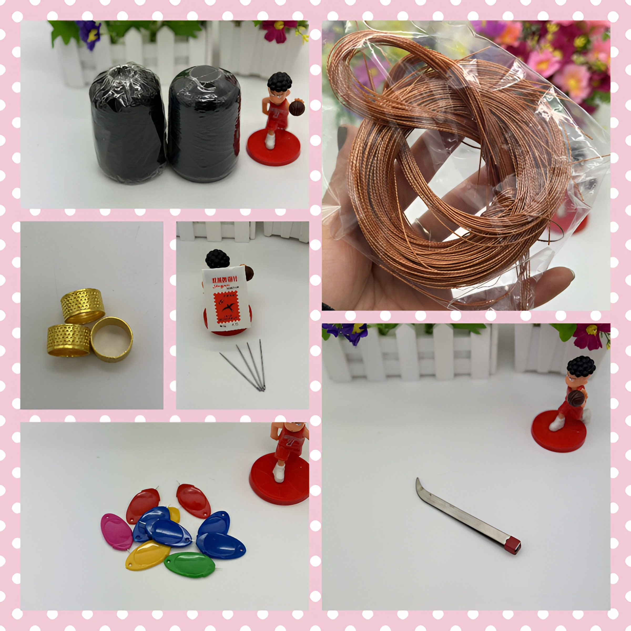 【工具】手工上鞋配件上鞋线拔针器直针穿针器加厚顶针缝衣修鞋家用